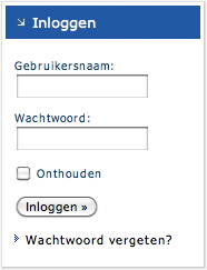 Inloggen