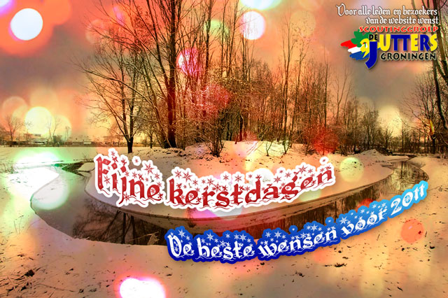 Fijne kerstdagen en de beste wensen voor 2011