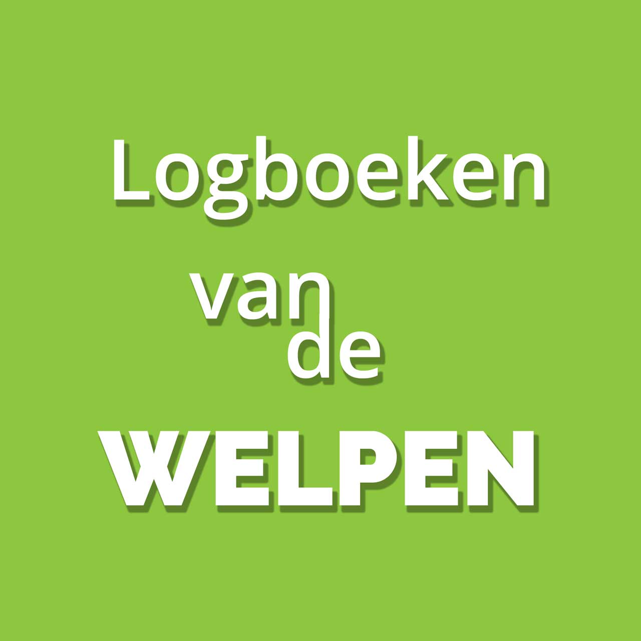 Logboeken van de Welpen hordes - Scouting De Jutters uit Groningen